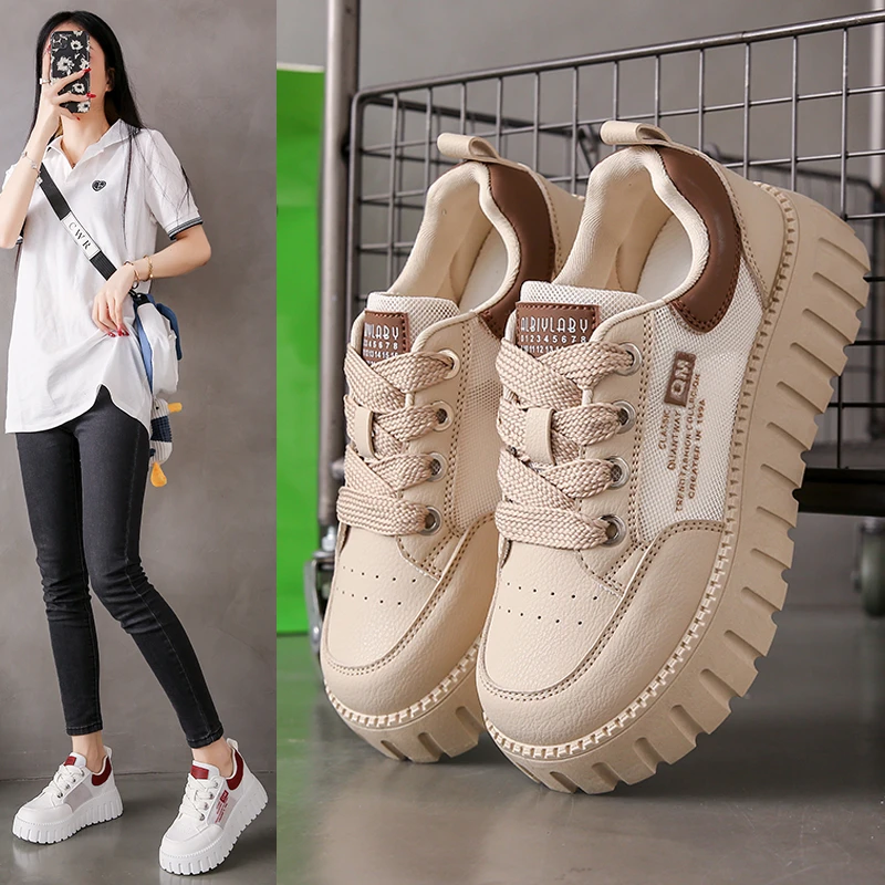 透气网面休闲鞋板鞋厚底阿甘德训鞋24年新款凉鞋百搭国风XQ226