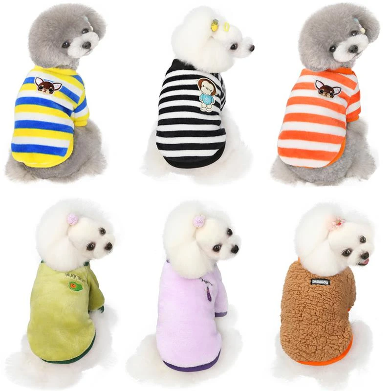 小狗绒衣冬季宠物狗狗衣服可爱秋冬装猫咪泰迪比熊博美小型犬保暖