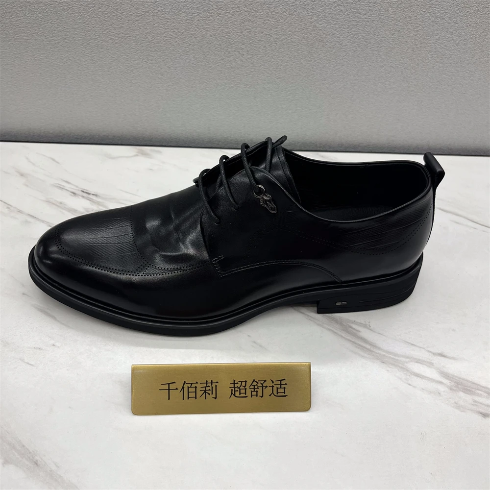 Qin&beale/千佰莉818D1057商务正装鞋A074