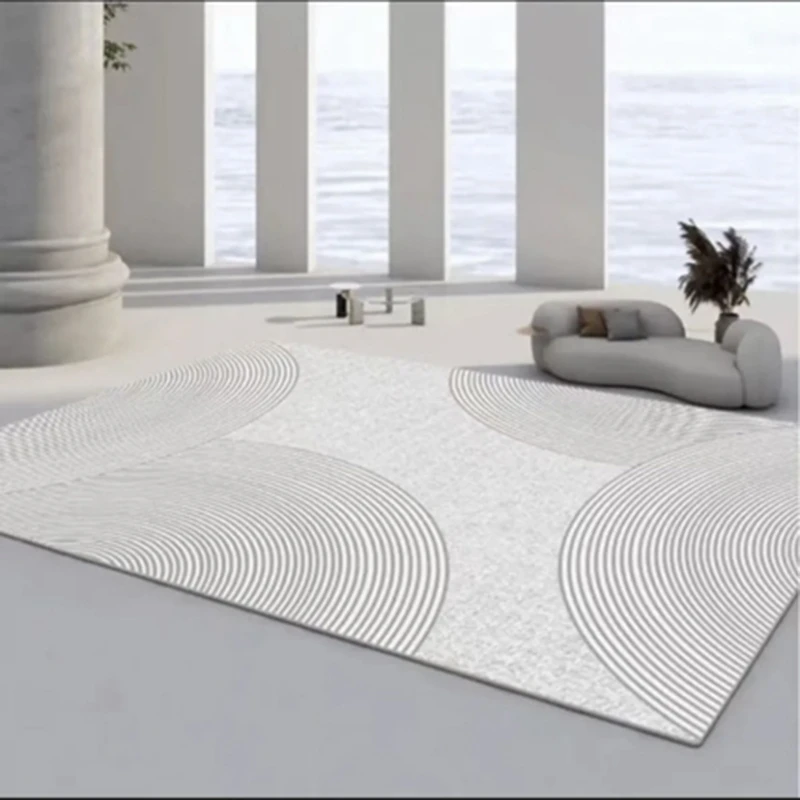 轻奢客厅简约现代沙发茶几书房地垫满铺大面积垫子地垫地毯家用