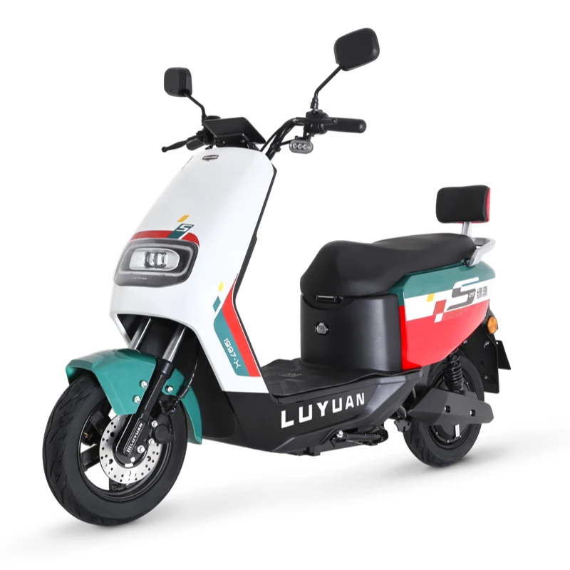 绿源电动车S20  超长续航电动摩托车72V23A石墨烯电池外卖电瓶车