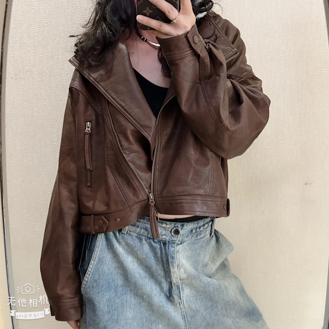 重工欧货皮衣痞帅外套