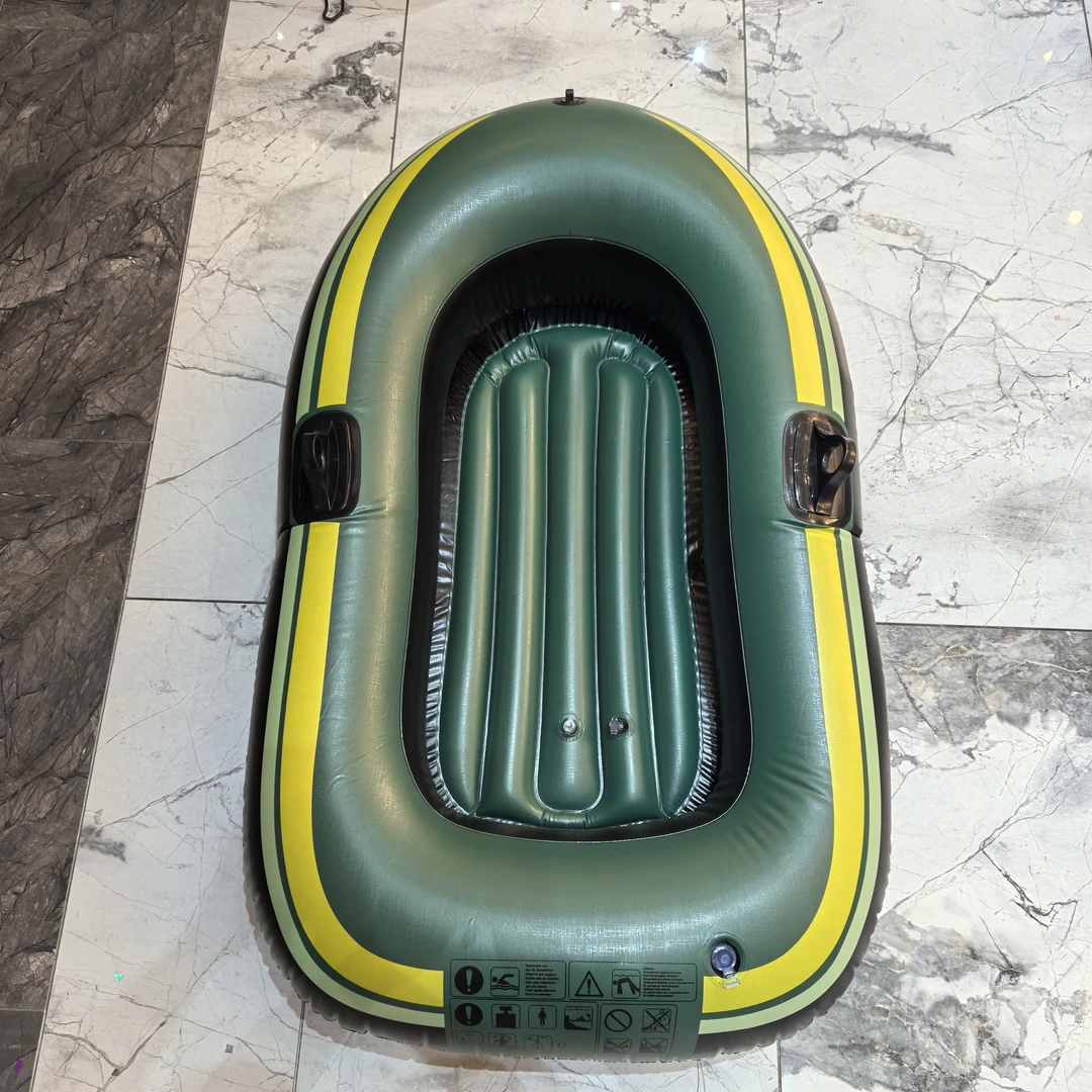 户外单人双人折叠充气船皮划艇艇气垫船耐磨