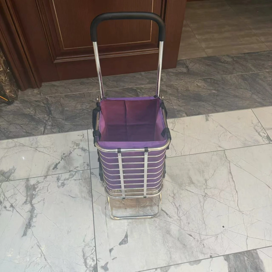 买菜小拉车两用超市便携购物推车轻便折叠家用拉货老人爬楼手拉车