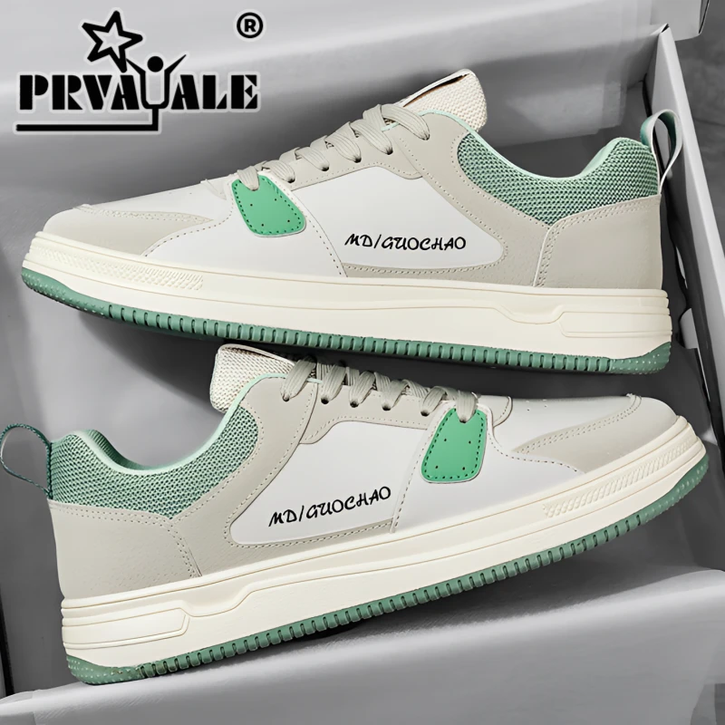 男鞋2025夏季新款时尚百搭休闲板鞋户外运动学生透气潮鞋低帮防滑