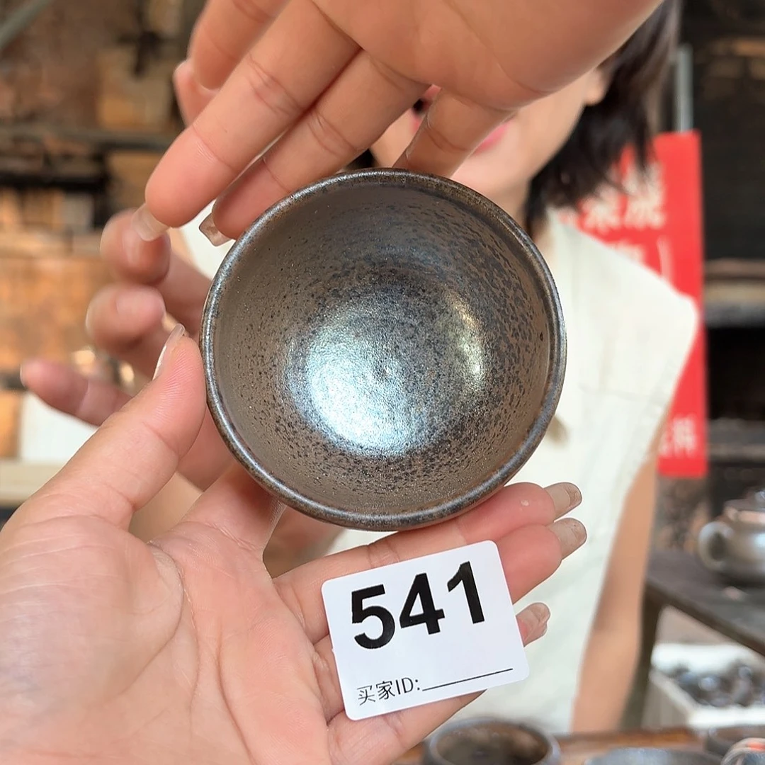 杯坭兴陶柴烧全手工原矿泥料杯