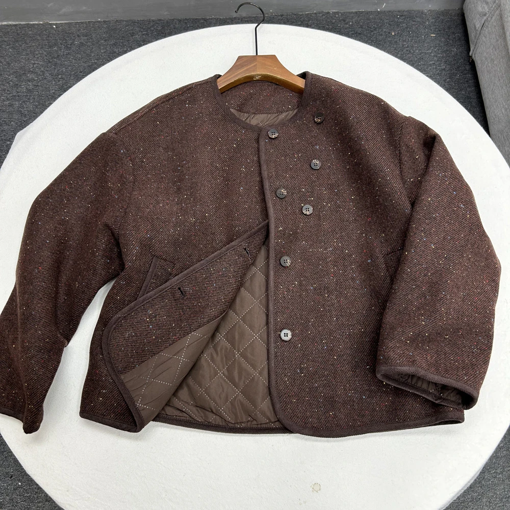 冬季国风斜门襟女士棉衣大衣棉服棉袄外套