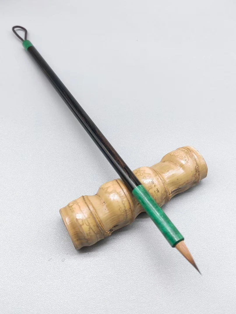 高档紫狼毫小楷毛笔书法创作专用瘦金体