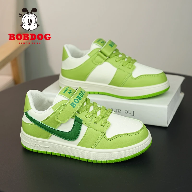 巴布豆童鞋男童板鞋网面透气运动鞋夏季儿童休闲鞋子3到6单网6-12