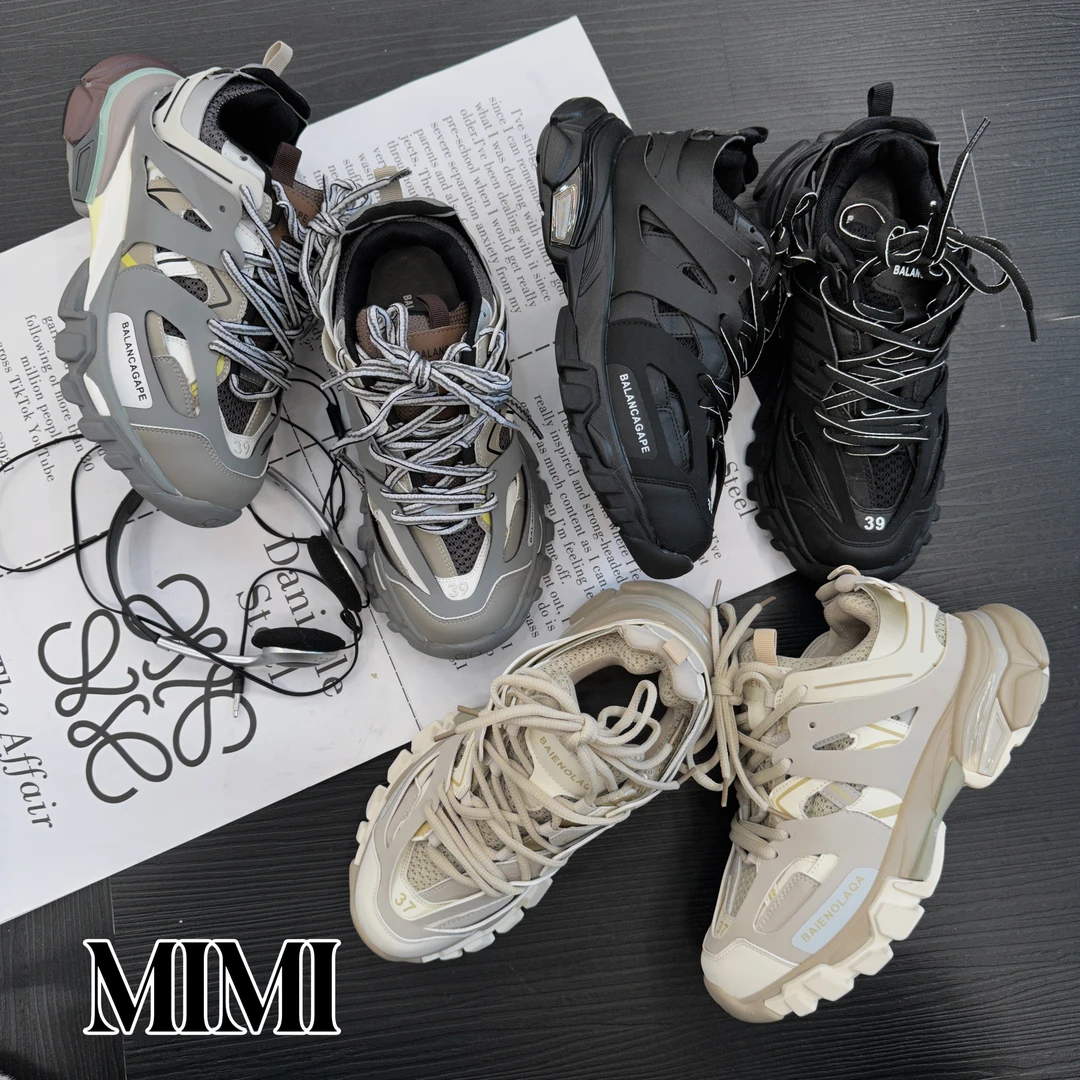 【MIMI】巴黎track老爹鞋增高三代运动鞋网红