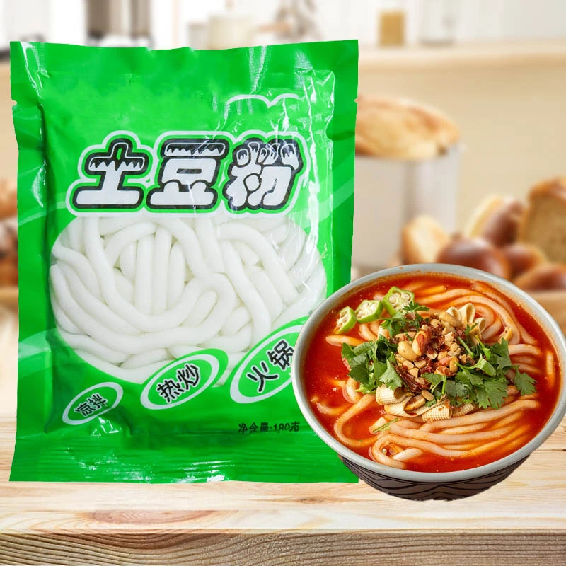 火锅土豆粉砂锅土豆粉湿粉鲜粉条砂锅中宽粉条圆粉免煮真空火锅粉