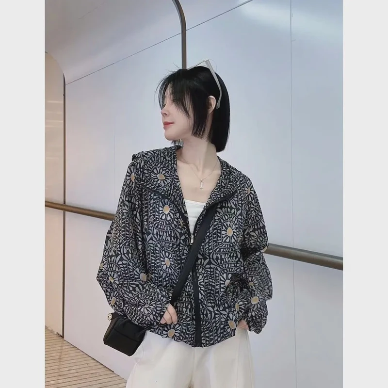 【洁子推荐】24263春夏新款韩版户外休闲防晒衣JZYC