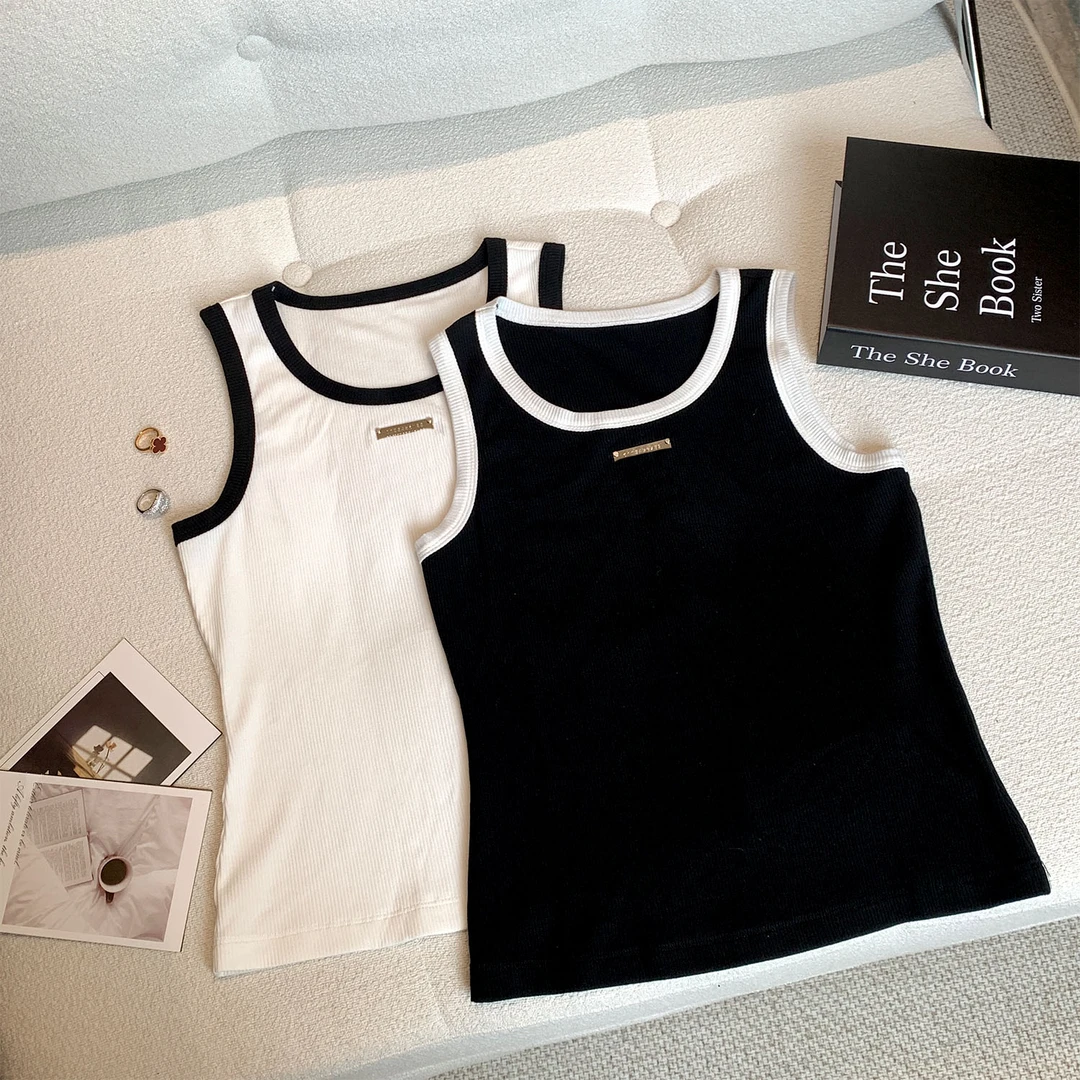 FAIRFAFO林肉肉【撞色时尚背心】LG24BX028