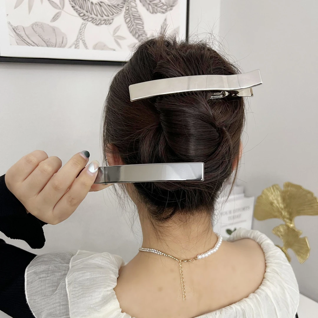 高品质金属发夹边夹侧边刘海夹发卡女时尚新款一字夹头饰发饰