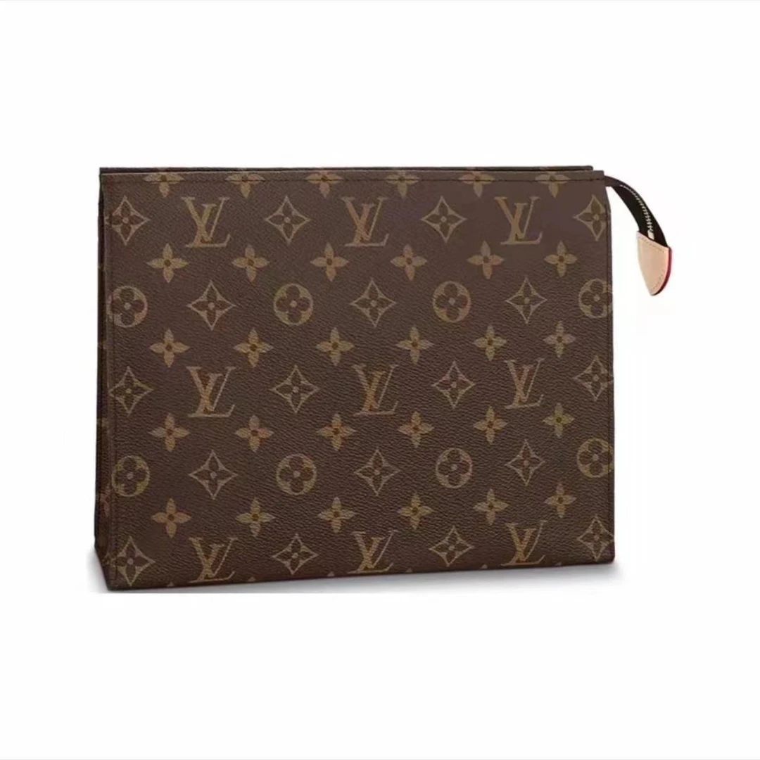 99新 LouisVuitton/路易威登 洗漱包26/手提腋下包斜挎包