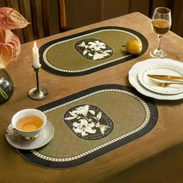 餐桌厨房桌垫吸水吸油防烫隔热家用软垫碗垫餐垫杯垫防滑垫锅垫