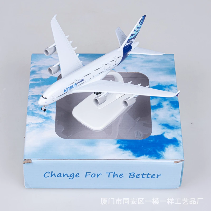 18cm空客A380原型机南方航空南航新加坡民航合金客机飞机模型