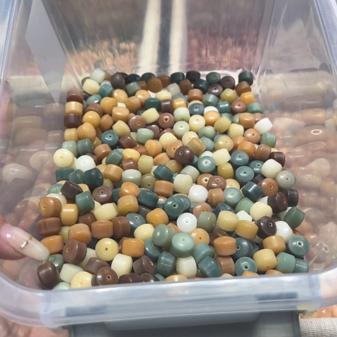 【闪购商品】白玉菩提吊坠12/50颗q