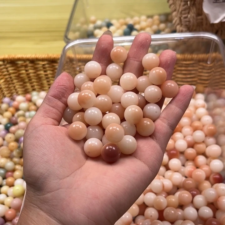 白玉菩提吊坠q12/100+10粉飘花