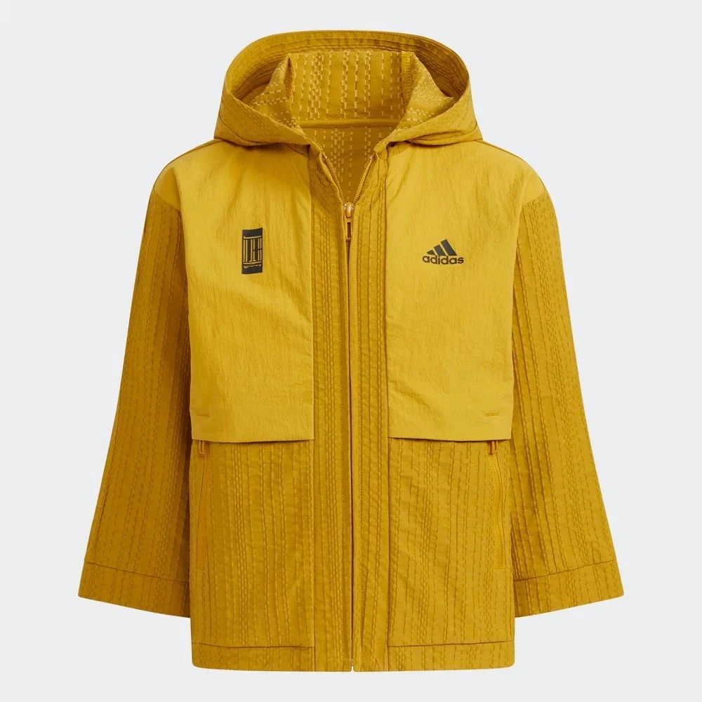 adidas武极系列耐磨时尚连帽夹克(NO退NO换)H40313H
