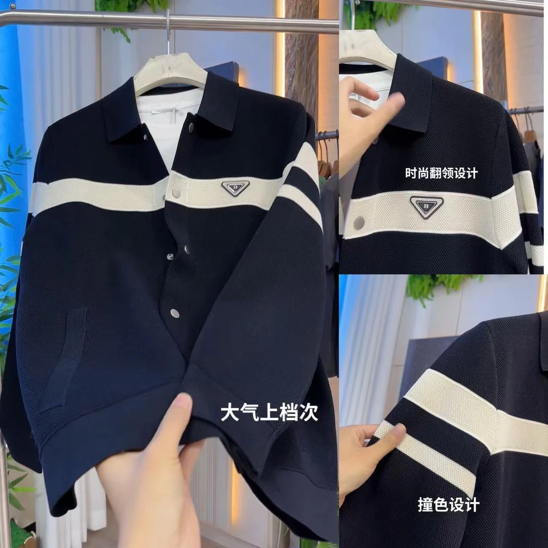 XZNZ男款时尚高弹针织外套8820（只有外套）