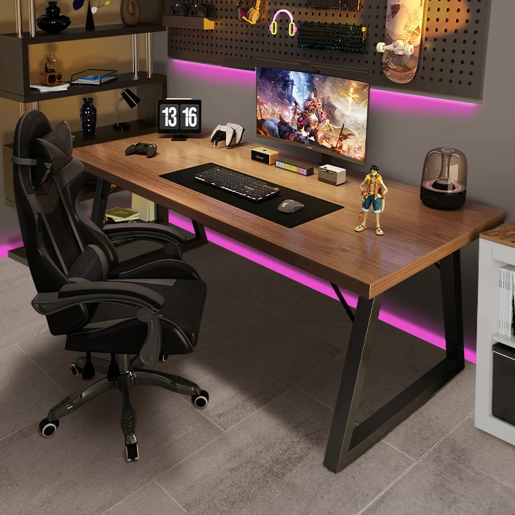 桌子电脑桌台式家用办公桌书桌台式桌卧室小户型简易工作台写字桌