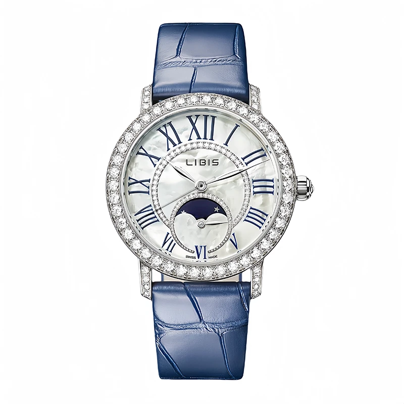 【专柜直发】正品贝壳女表高端轻奢小众镶钻防水女士腕表