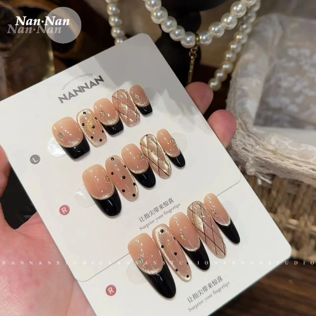 NANNAN[黑金调]手工穿戴甲H623（SS-L11）