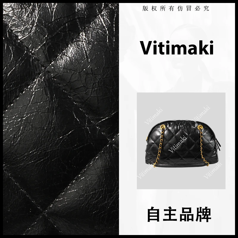 Vitimaki/真皮定制 原创高定气质女包手提单肩包C1379