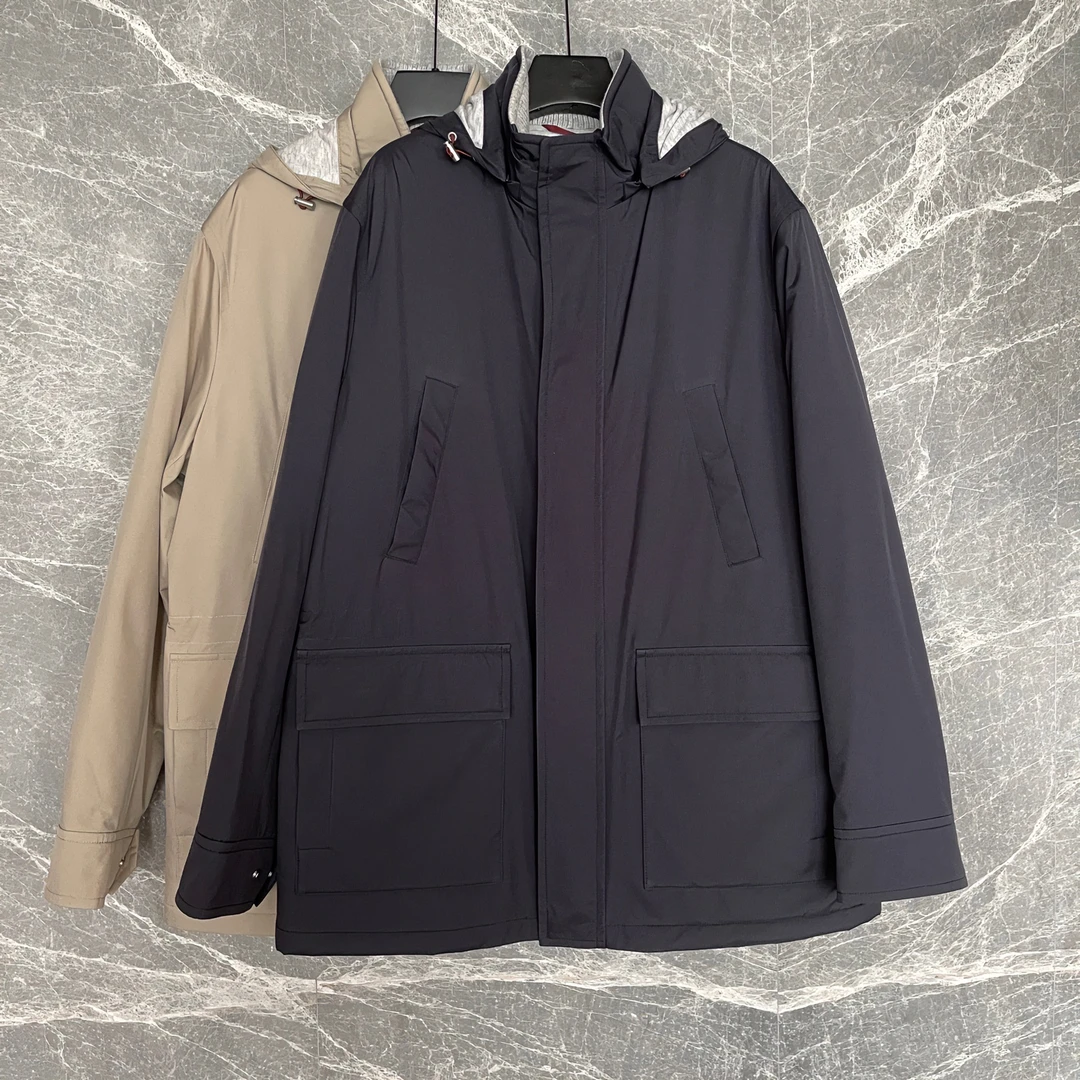 旦旦LP风男款高品质内里羊绒加厚版休闲防风外套SL07015