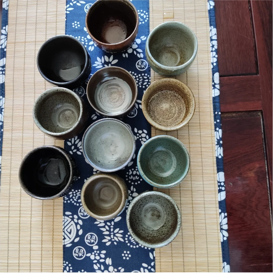 粗瓷茶杯 随机发放