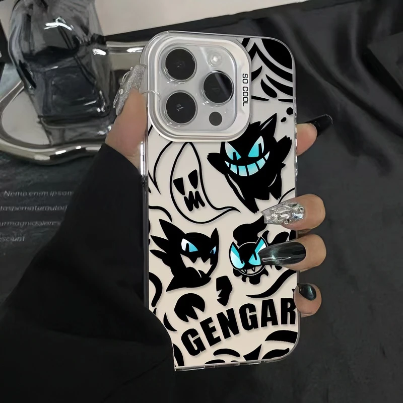 蓝眼耿鬼潮酷适用苹果15promax手机壳iphone13元气壳14/11防摔xs