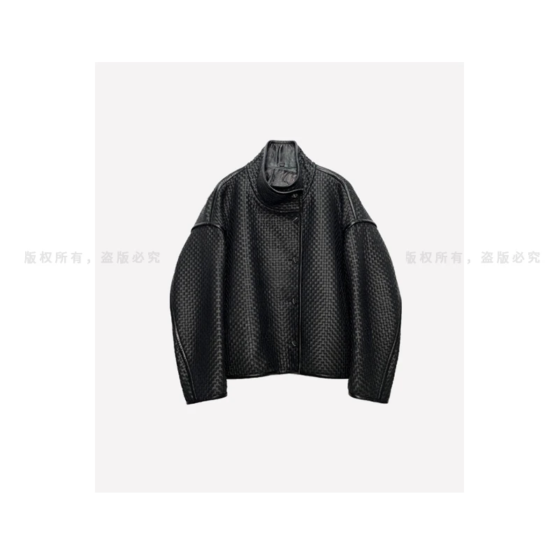 【重工编织】意大利进口 高定极光绵羊皮 0.8厚度 经典款 06LM24025
