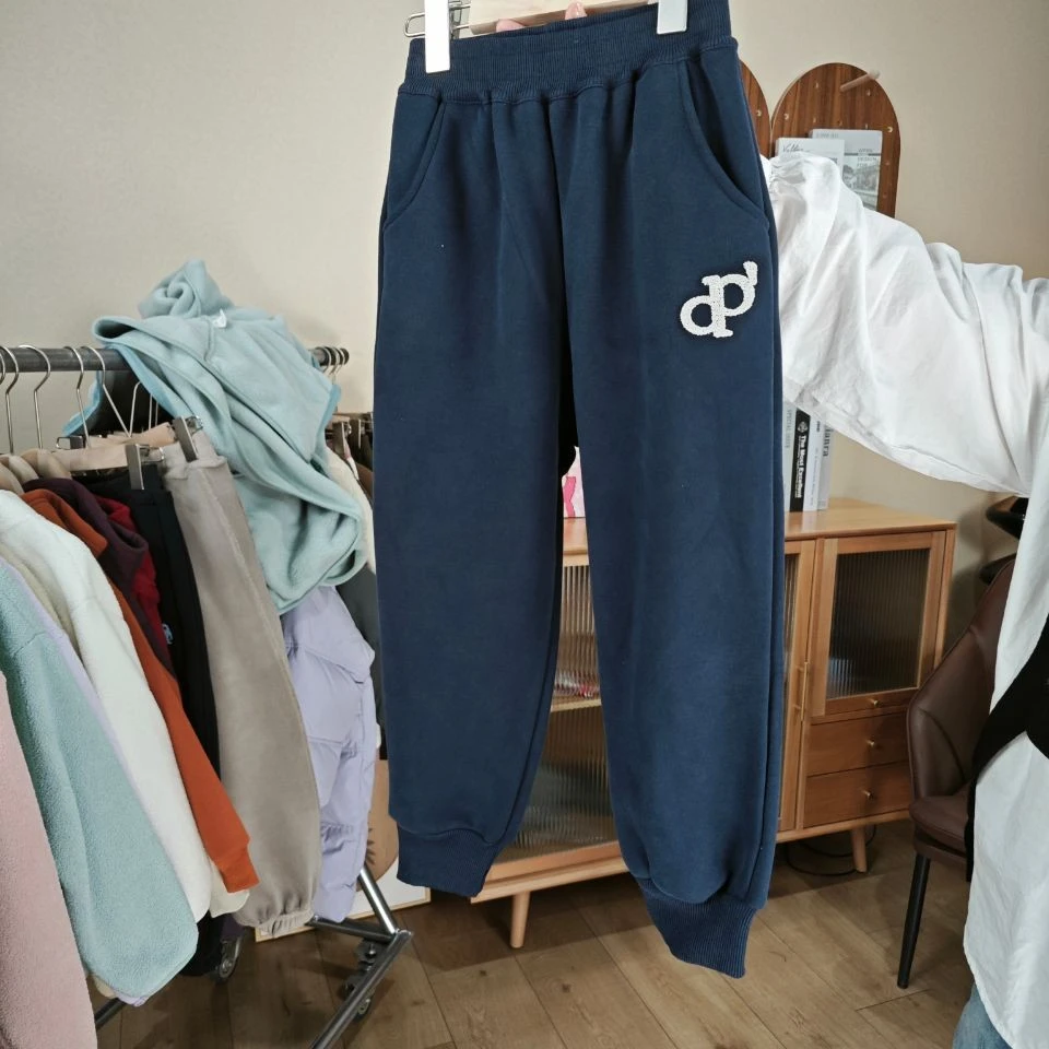 【清版福利专场】DP标加绒针织裤T23323935