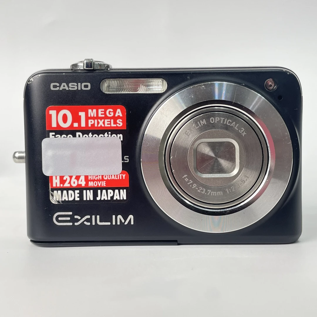 95新 Casio/卡西欧 z1080黑色1010万像素3倍变焦复古ccd数码相机