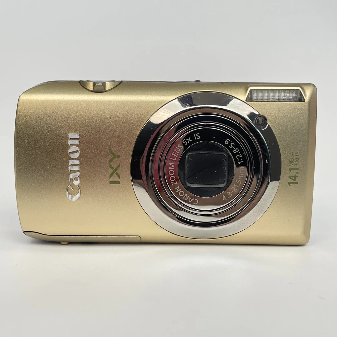 95新 Canon/佳能 ixus210金色日版1410万像素5倍变焦复古ccd