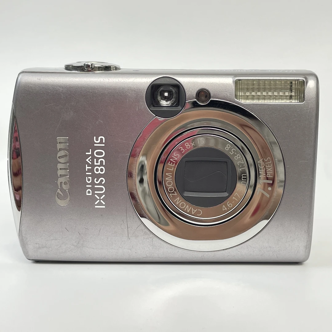 95新 Canon/佳能 ixus850银色710万像素3.8倍变焦复古ccd福利价