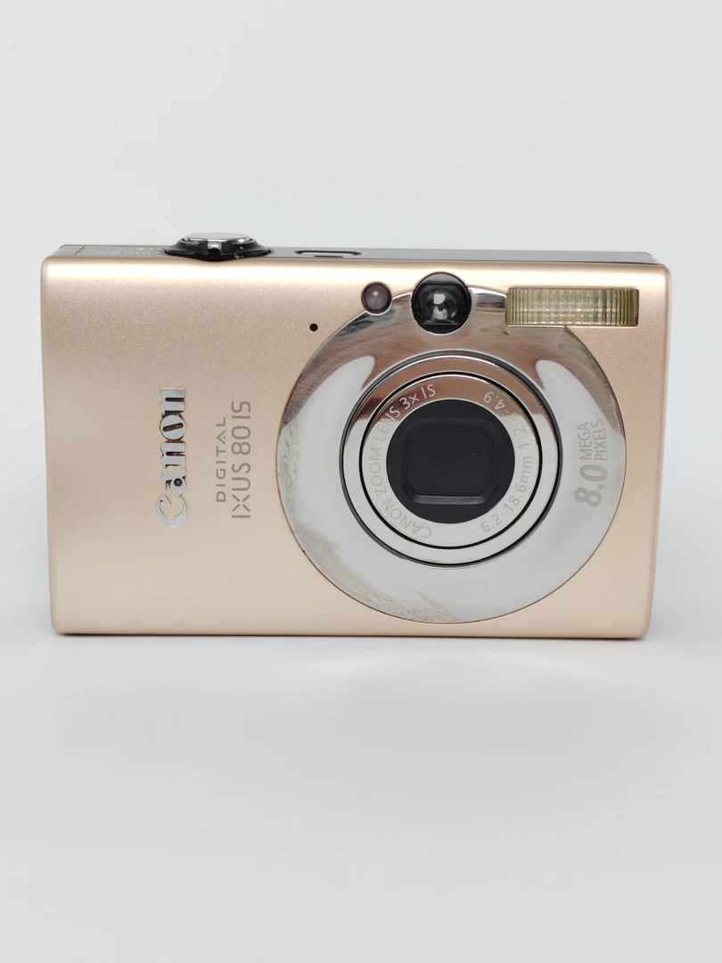 95新 Canon/佳能 ixus80沙漠金800万像素3倍变焦ccd数码相机