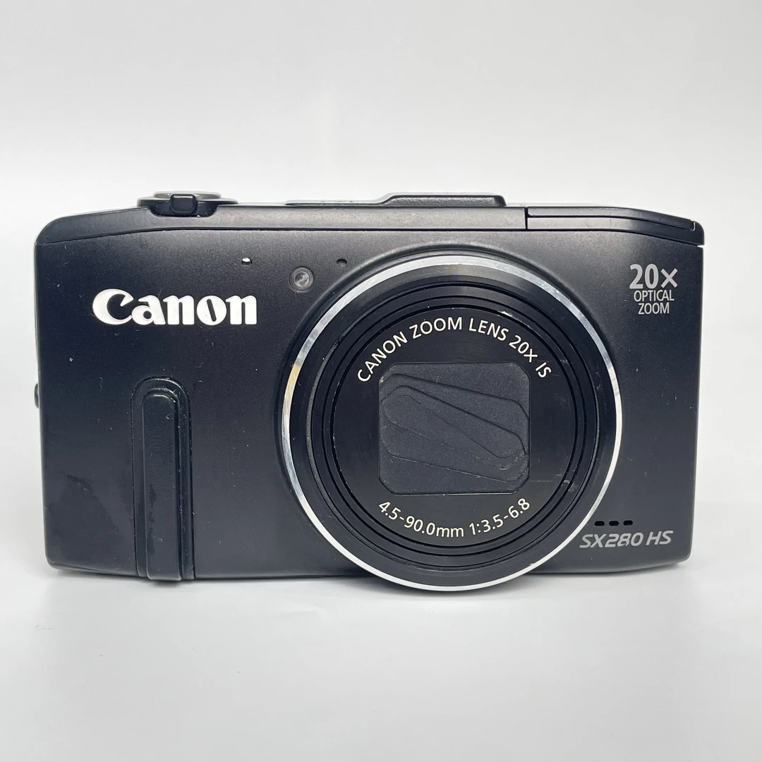 95新 Canon/佳能 sx280黑色1210万像素20倍变焦复古ccd数码相机