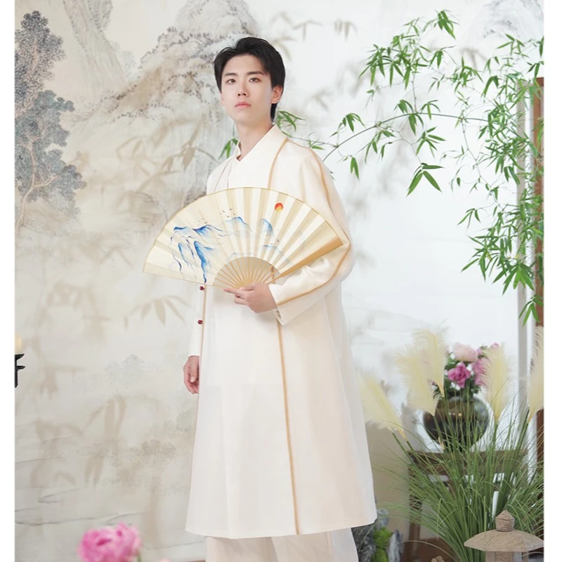 云谧【景佑】新中式国风简约小交领外纱外套夏季古风飘逸