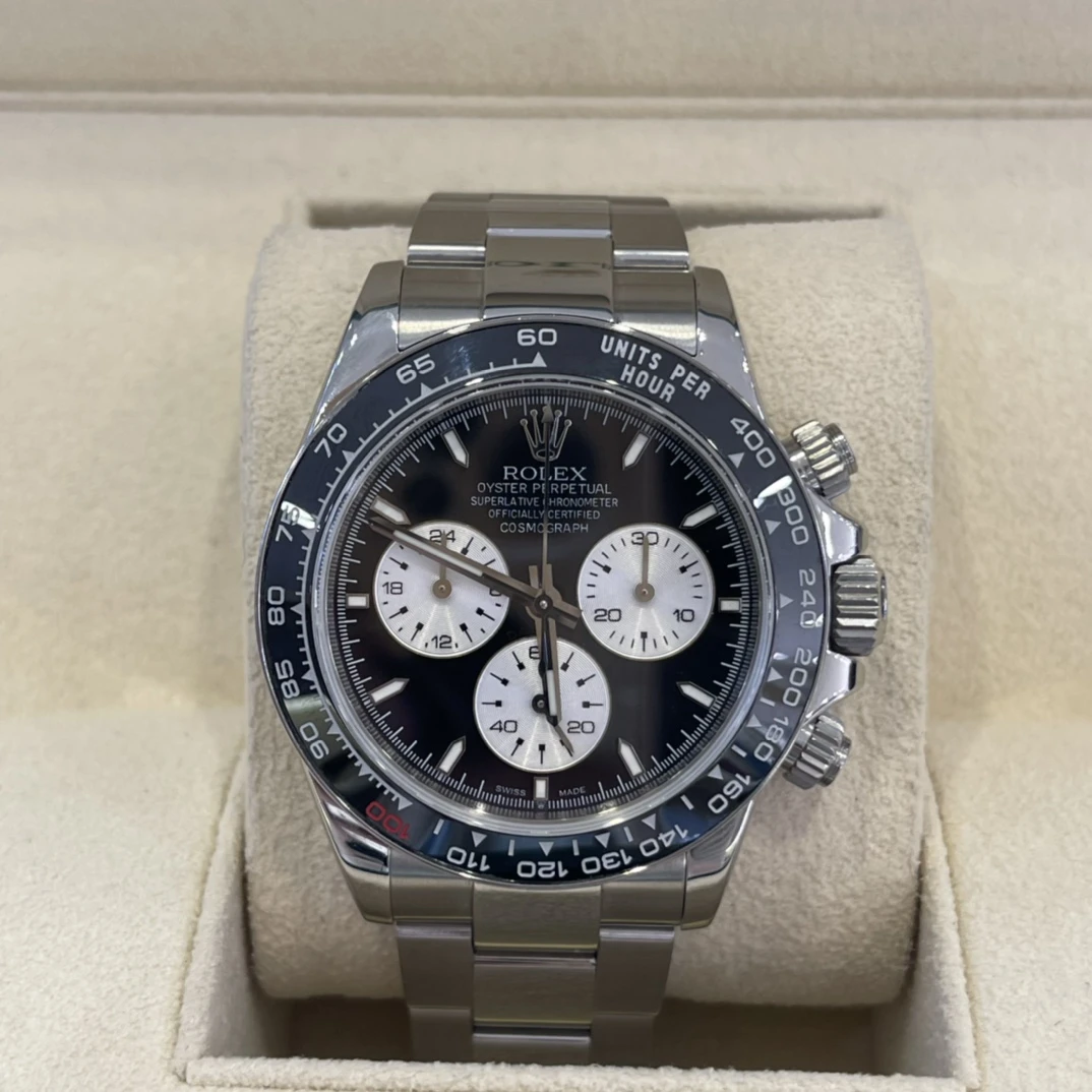 99新 Rolex/劳力士 深圳名典！116520升级126529勒芒限量经典黑盘