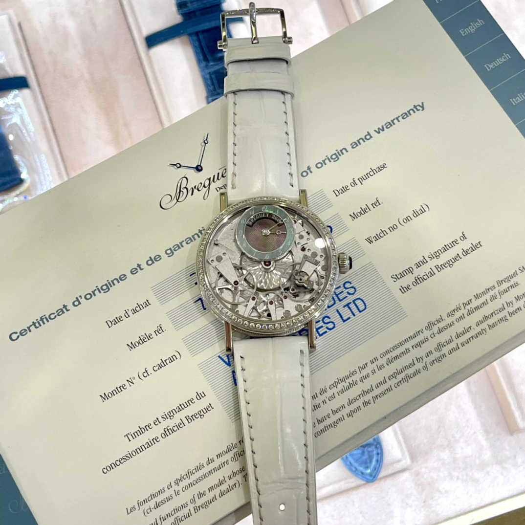 99新 BREGUET/宝玑 深圳名典/宝玑传世系列7038BR/18年卡