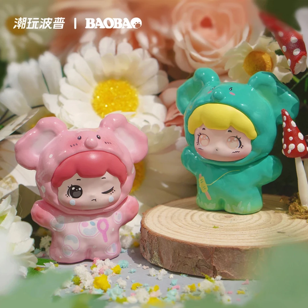 【拆盒】抱抱宠物店春游记萌粒盲盒潮玩摆件可爱礼物