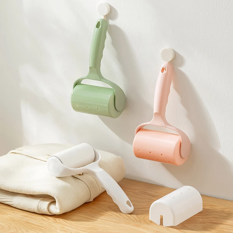 【CLEANONE】强力清洁粘毛滚吸毛可撕滚筒毡共5卷300撕