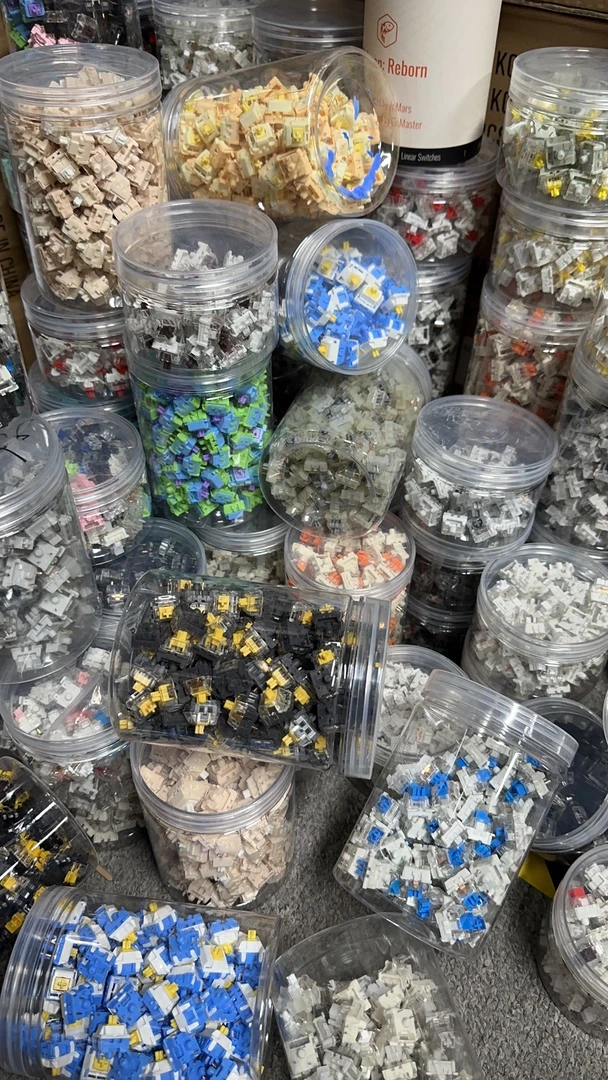 准新品  轴体混合轴10颗