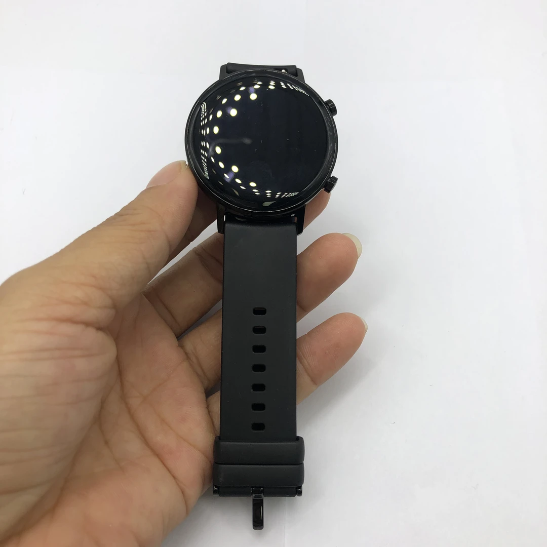 95新  华为 WATCH GT2 42mm单机 黑色智能手表/1032799