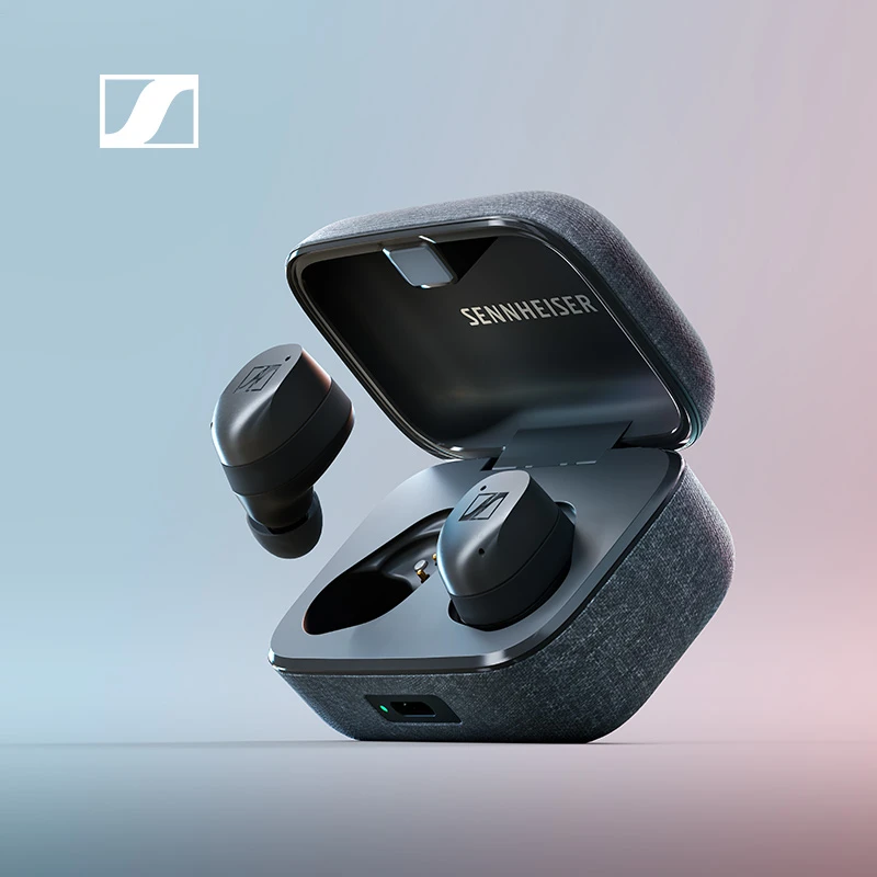 9新 SENNHEISER/森海塞尔 真无线馒头3代全套蓝牙耳机标品#SH29