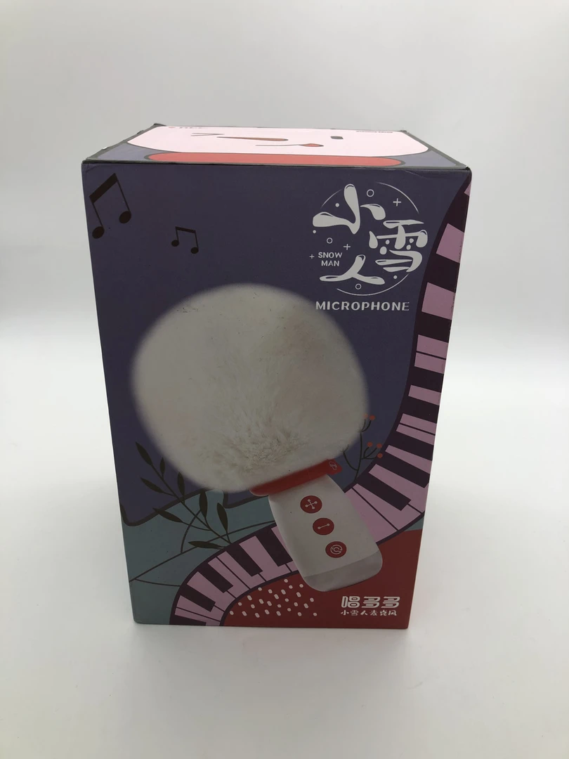 99新  其它 唱多多 麦克风原盒 白色麦克风/1030642