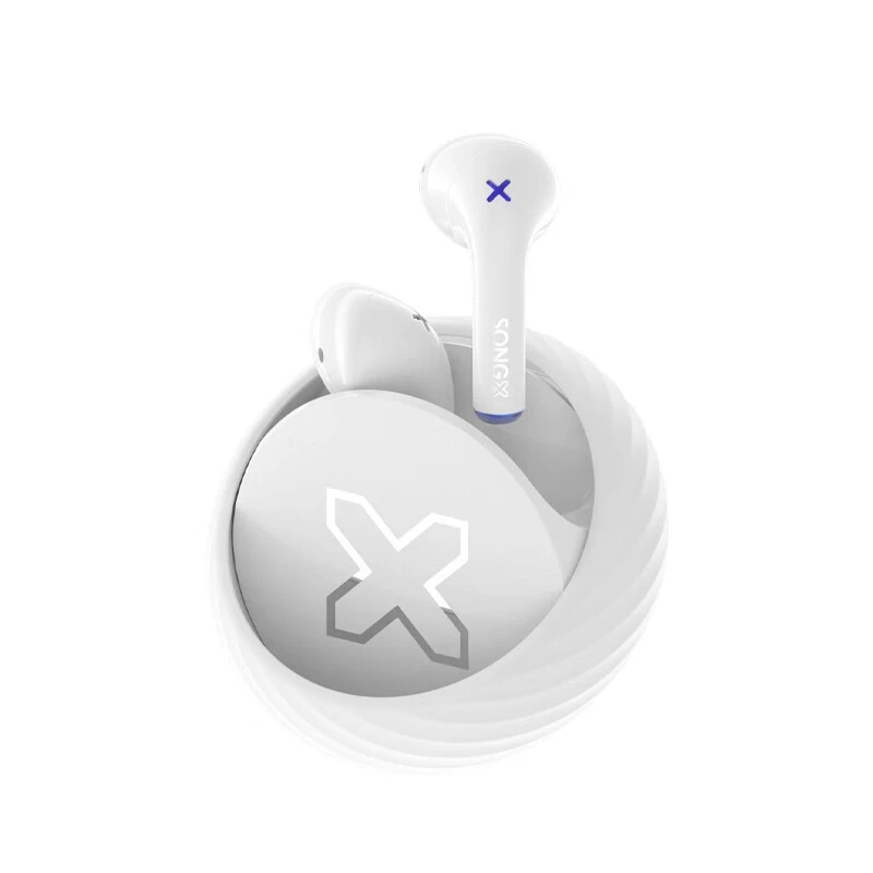 99新 SONGX 08半入耳真无线蓝牙耳机运动跑步降噪未拆标品#SO01