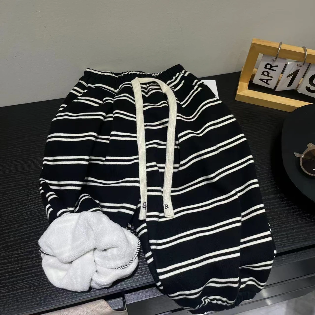 【MJL】冬款 韩版 儿童 加绒 儿童 休闲裤 dyj33126